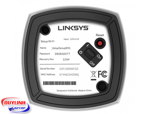 Bộ phát sóng không dây sản xuất Linksys WHW0101 (1 Pack)