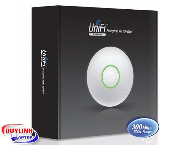 Bộ phát sóng wifi không dây UBIQUITI Unifi AP chuẩn N tốc độ 300Mbps