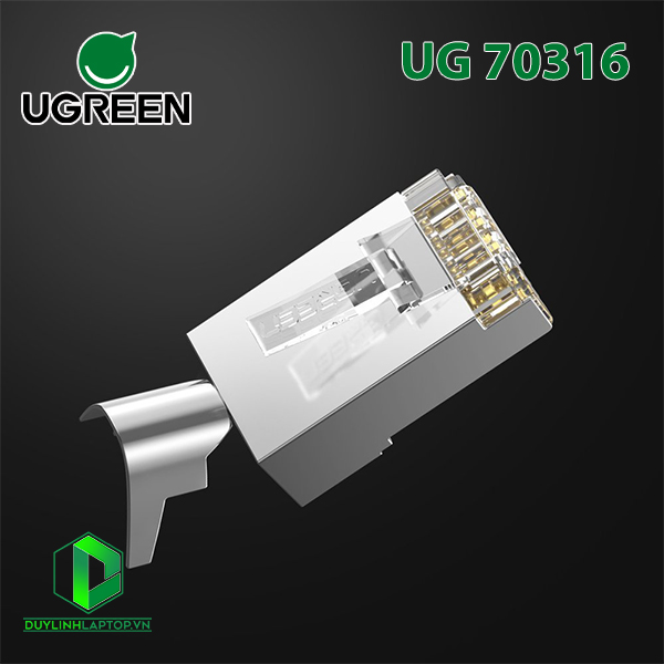 Hạt mạng RJ45 Cat6A/ Cat7 10c/túi Ugreen 70316