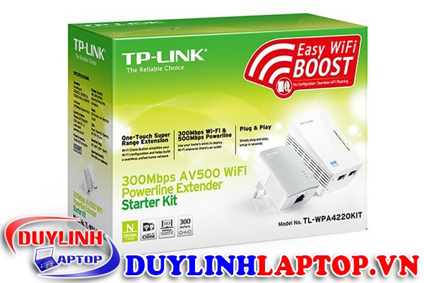 Bộ mở rộng Internet qua đường dây điện TL-WPA4220KIT