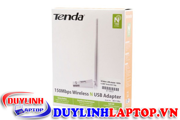 USB Thu sóng wifi Tenda W311MA chuẩn N tốc độ 150Mbps