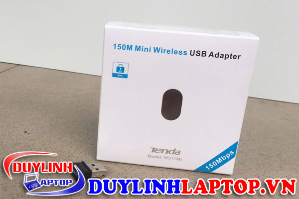 USB thu sóng Wifi Tenda W311Mi tốc độ 150Mbps (Đen)