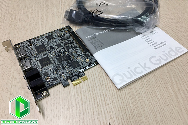 Card PCI-Ex1 ghi hình nội soi, siêu âm Avermedia C985 (GL510E) Capture HDMI 1080p