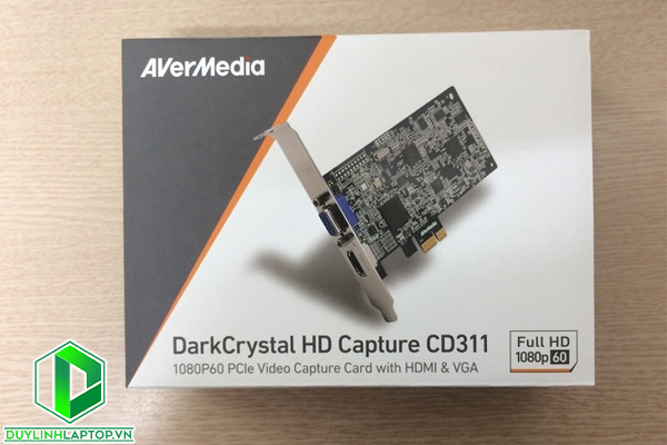 Card ghi hình Nội soi, Siêu âm AverMedia DarkCrystal HD (CD311) chính hãng