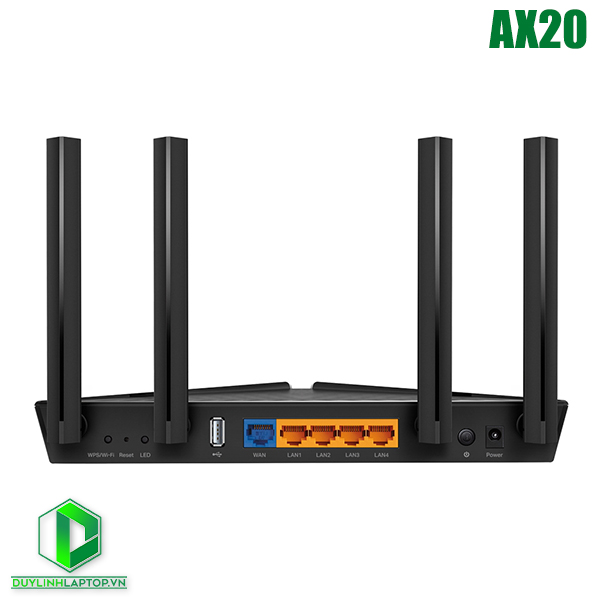 Bộ phát wifi 6 TP-Link Archer AX20 AX1800Mbps