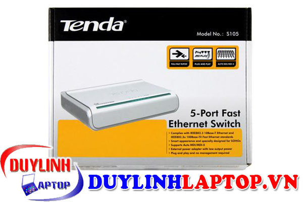 Bộ chia mạng Tenda S105 - 5 Port