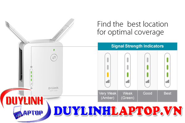 BỘ MỞ RỘNG SÓNG D-LINK DAP-1330 WIRELESS N 300MBPS