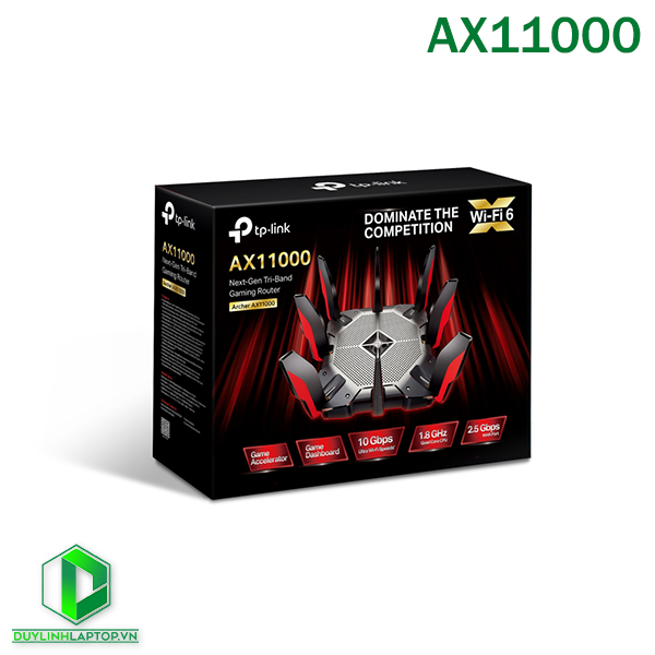 Router Chơi Game Ba Băng Tần Wi-Fi 6 Archer AX11000