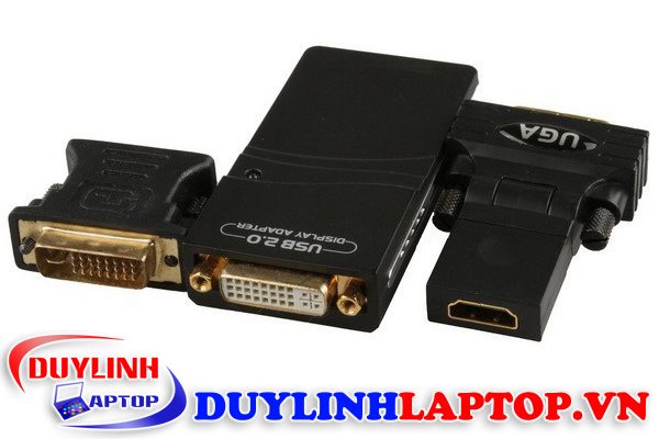 Cáp chuyển USB 2.0 to HDMI, DVI, VGA