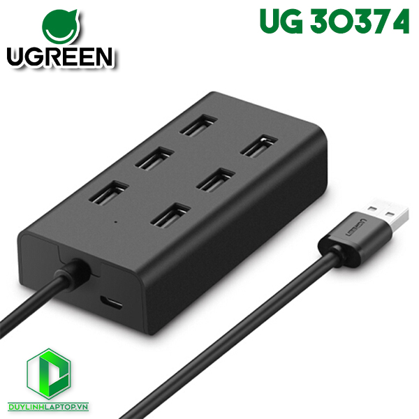 Bộ chia USB 2.0 ra 7 cổng Ugreen 30374