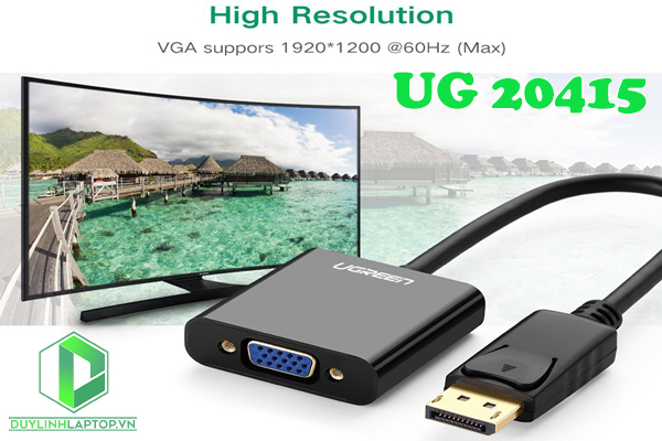 Cáp Displayport to VGA  Ugreen 20415