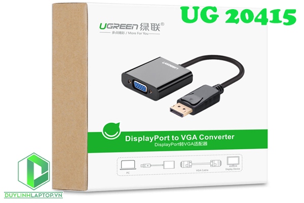 Cáp Displayport to VGA  Ugreen 20415