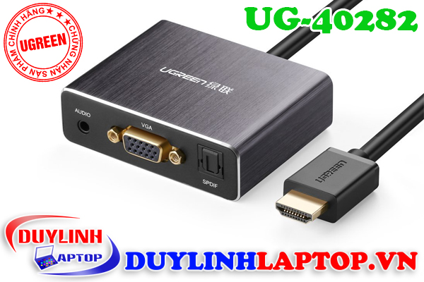 Cáp chuyển đổi HDMI to VGA Ugreen chất lượng tốt - 4