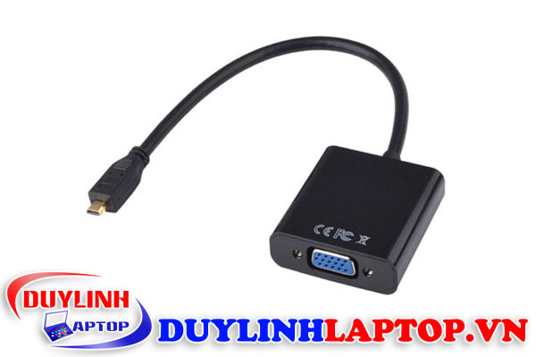 Cáp Chuyển đổi  Micro HDMI to VGA