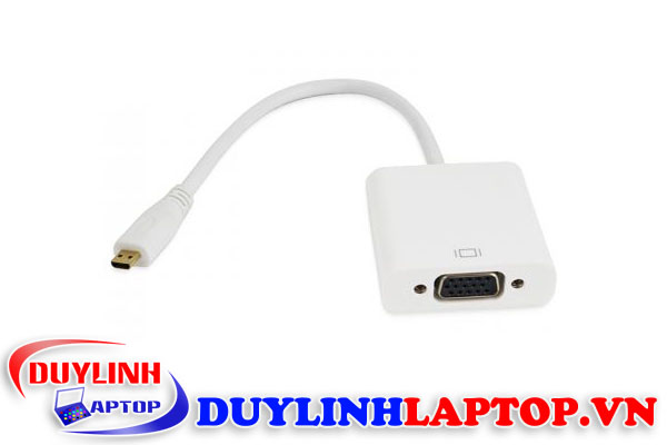 Cáp Chuyển đổi  Micro HDMI to VGA