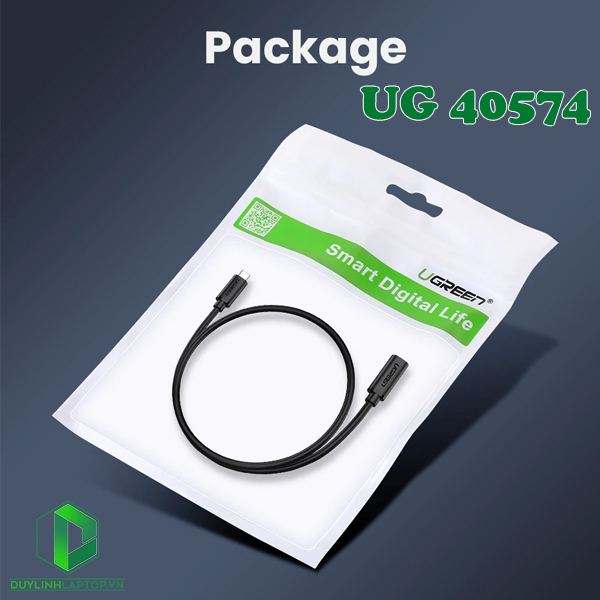 Cáp nối dài USB Type C dài 0,5m Ugreen 40574 - 11