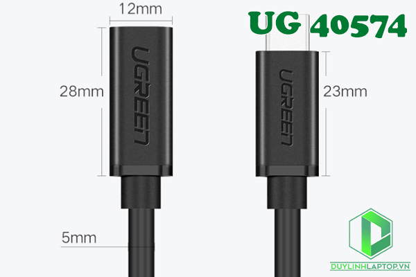 Cáp nối dài USB Type C dài 0,5m Ugreen 40574 - 13