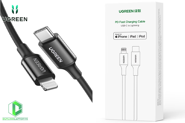 Cáp USB Type C to Lightning dài 1m Ugreen 60751