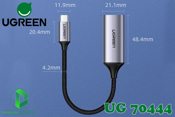 Cáp chuyển đổi USB Type C to HDMI hỗ trợ 4K@60Hz Ugreen 70444 - 9