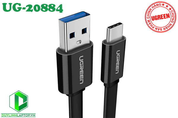 Cáp USB Type C to USB 3.0 cao cấp dài 2m chính hãng UGREEN UG-20884