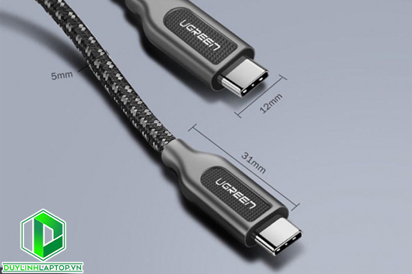 Cáp USB Type C to USB Type C lõi hợp kim dài 1m chính hãng UGREEN UG-50224