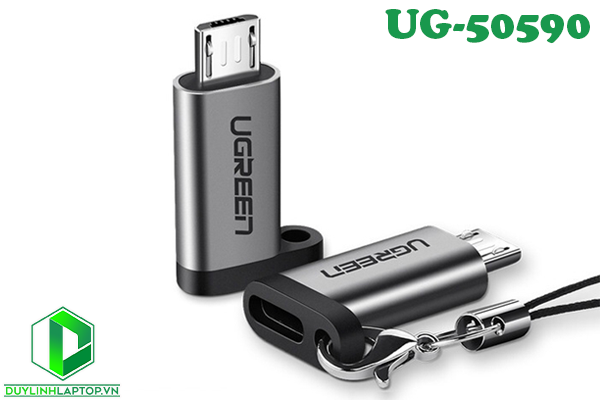 Đầu chuyển đổi Micro USB to USB Type C chính hãng UGREEN UG-50590