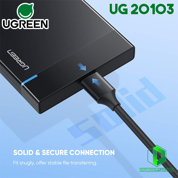 Cáp chuyển USB Type C to Micro USB 3.0 dài 1m Ugreen 20103