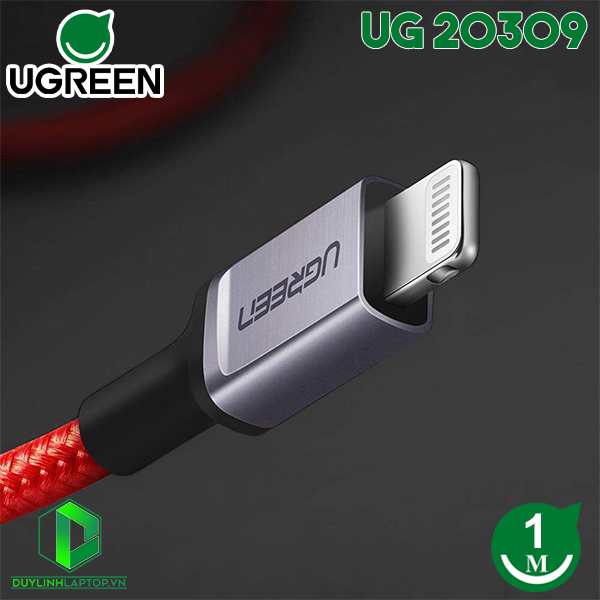 Cáp USB Type C to Lightning dài 1m có chip Ugreen 20309