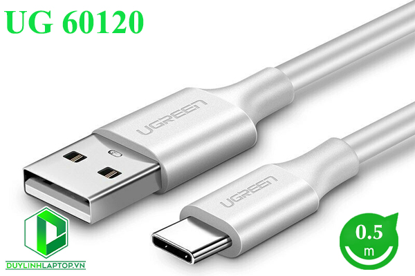 Cáp chuyển đổi USB 2.0 to USB Type C dài 0,5m Ugreen 60120