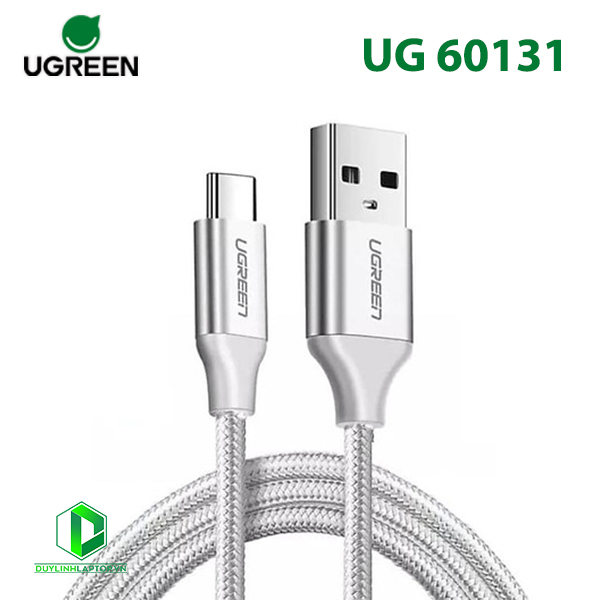 Cáp USB Type C to USB 2.0 dài 1m bện nylon Ugreen 60131