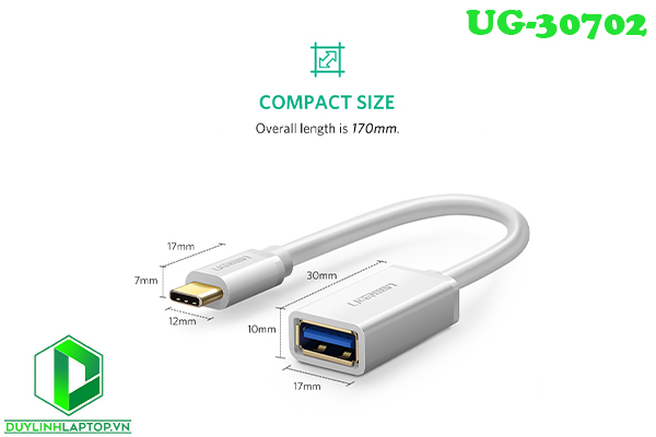 Cáp OTG USB Type C to USB 3.0 - Ugreen 30702