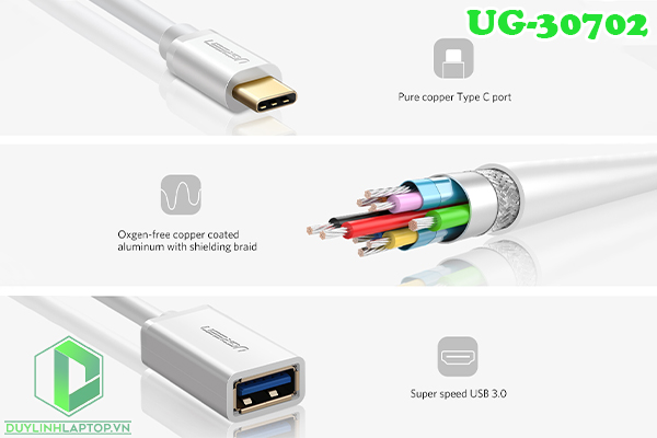 Cáp OTG USB Type C to USB 3.0 - Ugreen 30702