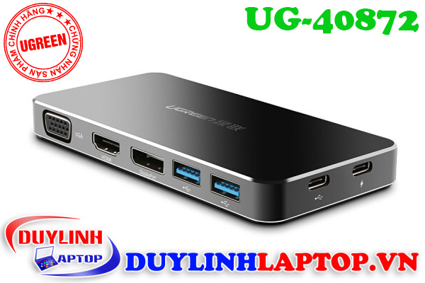 Converter USB Type C to VGA Ugreen chất lượng tốt - 17