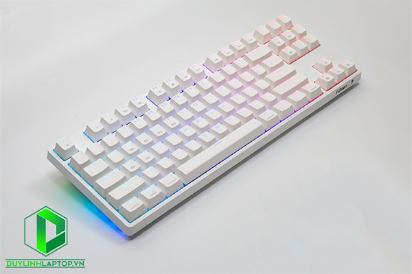 Bàn phím cơ Fuhlen T87s Wireless White RGB