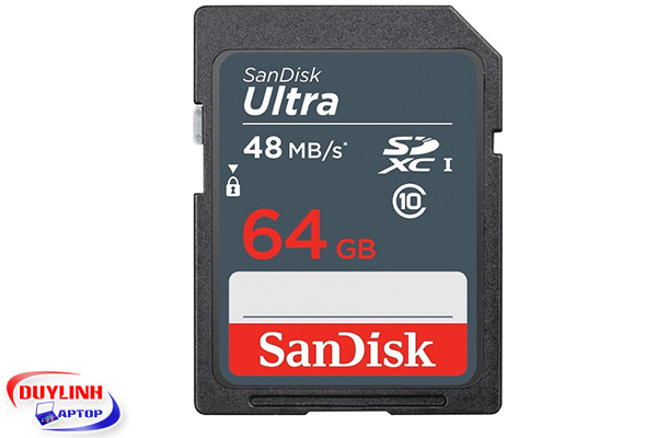 Thẻ nhớ SanDisk SD Ultra 64GB Class 10