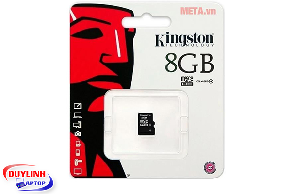 Thẻ Nhớ Kingston Micro SDHC Class 4 8GB