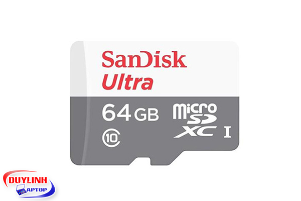 Thẻ nhớ SanDisk microSD Ultra 64GB Class 10