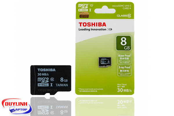 Thẻ nhớ Toshiba microSD 8GB Class 4