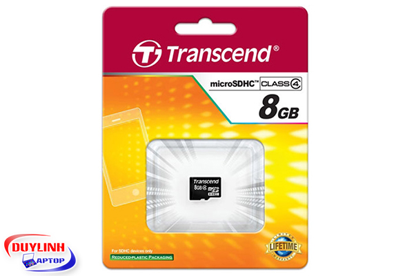 Thẻ nhớ Micro SDHC Transcend 8GB