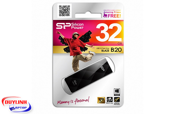 USB Silicon Power 3.0 32GB Blaze B20