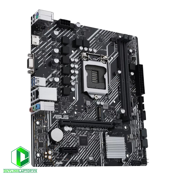 Mainboard ASUS PRIME H510M-K (Intel H510, Socket 1200, m-ATX, 2 khe Ram DDR4)