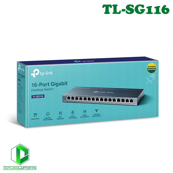 TP-Link TL-SG116 Switch để bàn Gigabit 16 cổng