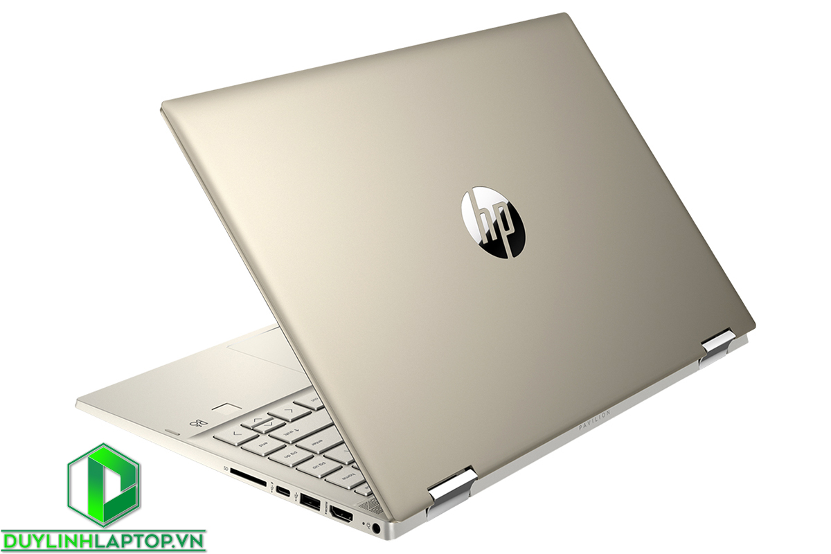 Laptop HP Pavilion x360 14-dw 1016TU (14-dw 1018TU)  i3-1115G4/ 4GD4/ 256GSSD/ 14.0FHDT/ PEN/ FP/ WL/ BT/ 3C/ VÀNG/ W10SL/ OFFICE