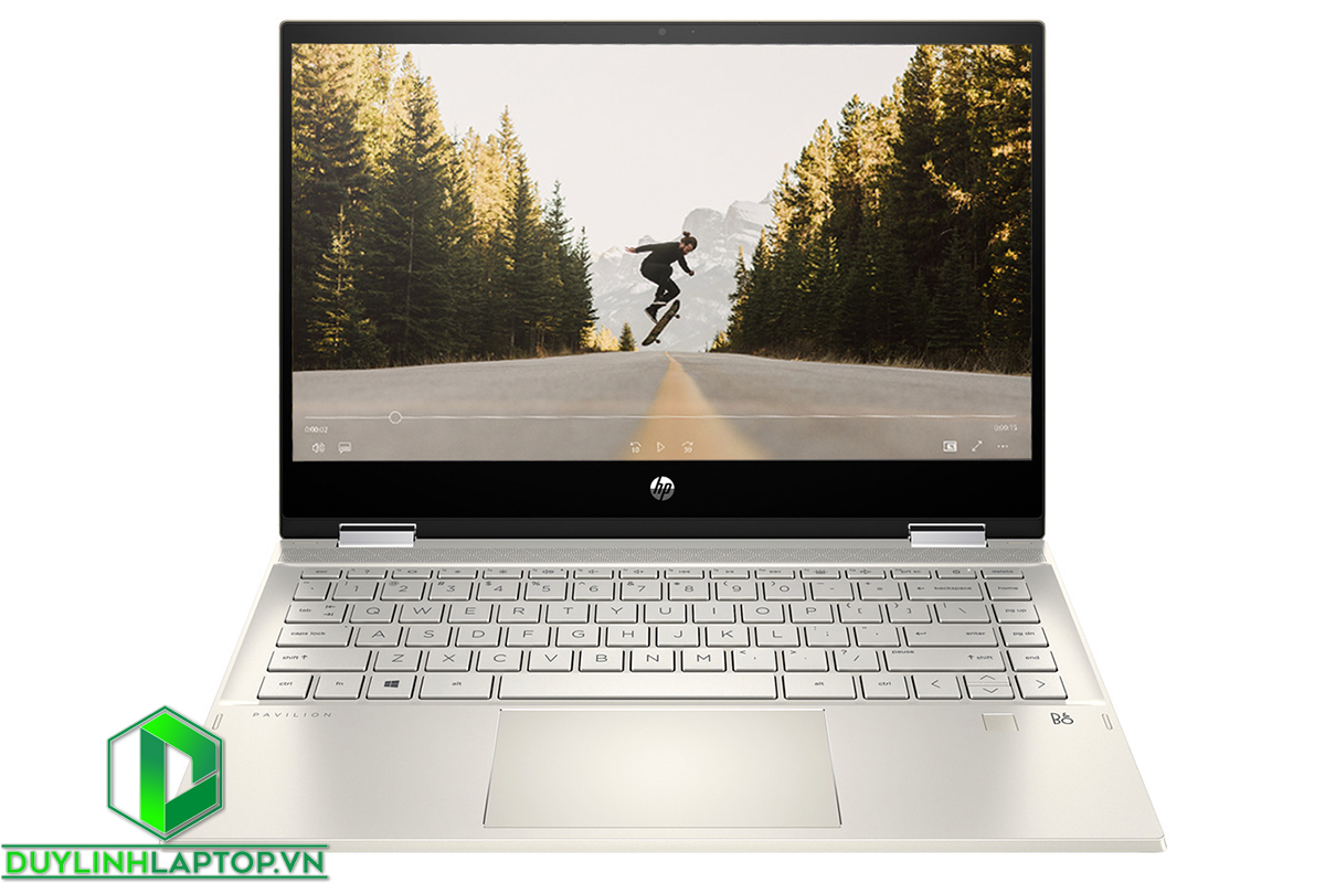 Laptop HP Pavilion x360 14-dw 1016TU (14-dw 1018TU)  i3-1115G4/ 4GD4/ 256GSSD/ 14.0FHDT/ PEN/ FP/ WL/ BT/ 3C/ VÀNG/ W10SL/ OFFICE