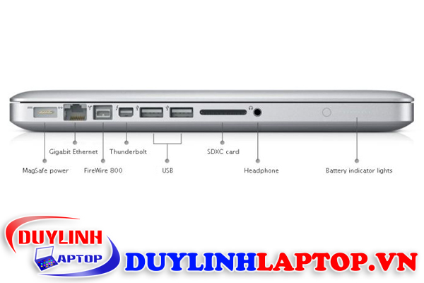 Nhận Biết Cổng Kết Nối Macbook Pro 13