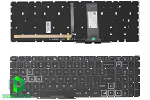 Bàn phím Acer Nitro 5 AN515-56, AN515-57, AN517-54, AN517-41 (Led Tắng)