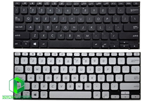 Bàn phím Laptop Asus Vivobook A412, A412D, A412FL, A412DA, A412F (Đen, Bạc)