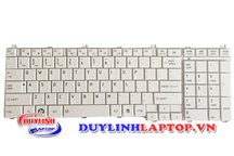 Bàn phím Toshiba C650, L650, C655, C660, L655, L660, L750, L770, L755, P750, P755, C675 (Trắng)