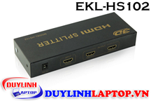 Bộ chia HDMI 1 ra 2 màn hình EKL HS102