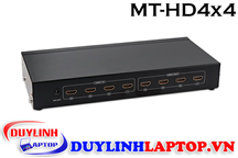 Bộ chia HDMI 4 ra 4 màn hình đa năng MT-Viki MT-HD4x4